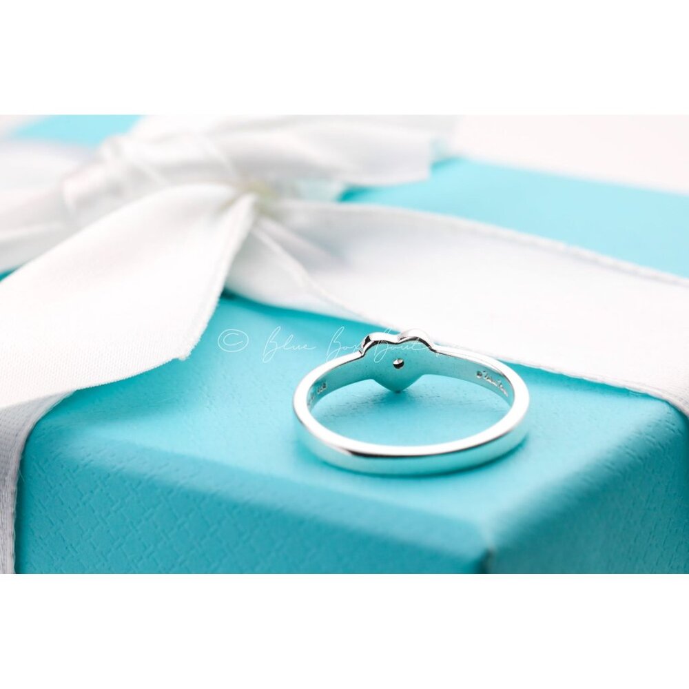 Tiffany & Co. Ring Diamond Paloma Picasso "Crown of Hearts" Heart Band - Picture 4 of 7